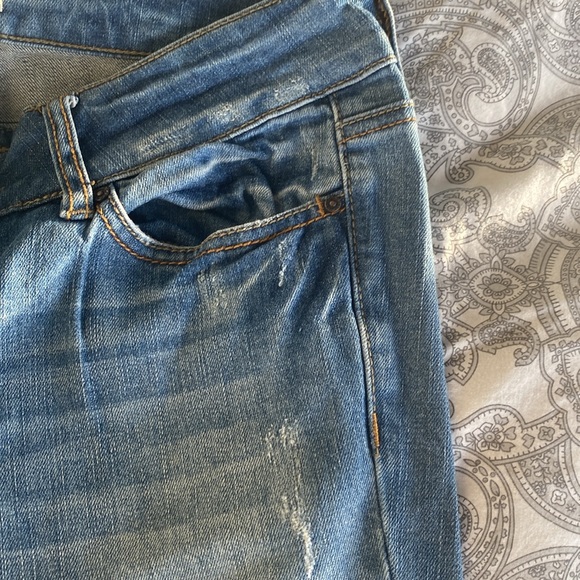 Garage denim low rise flares - Picture 3 of 6